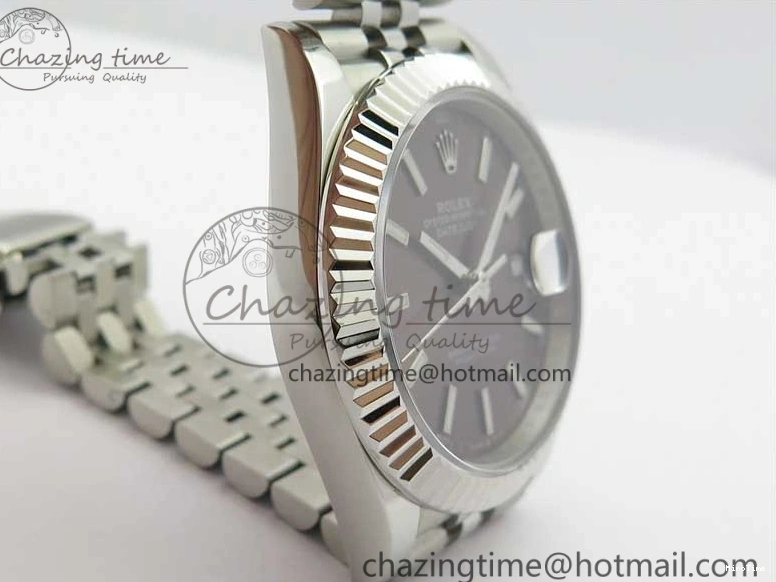 MiroTime 0207 DateJust 41mm 126334 SS BP Maker 1:1 Best Edition New Version Gray Dial on Jubilee Bracelet HighPerformance 3029